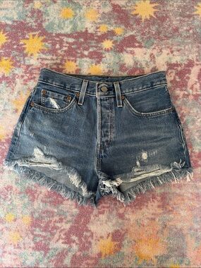 Women’s Levi’s 501 Shorts - Blue